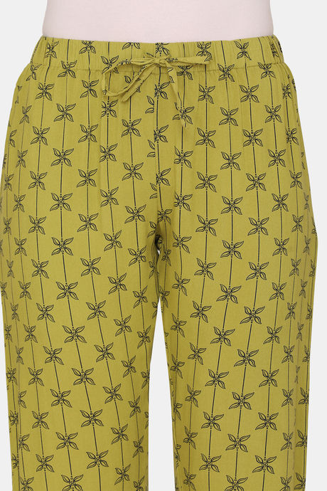 Coucou Woven Pyjama - Green Olive — image 5